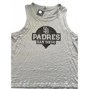 Soft As Grape San Diego Padres Gray Tank Top - size 2